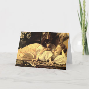 Lord Leighton's Mother and Child - Card