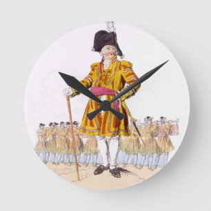 Lord Mayor, from 'Costume of Great Britain', publi Round Clock
