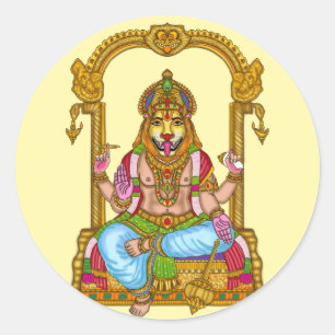 Lord Narasimha Stickers