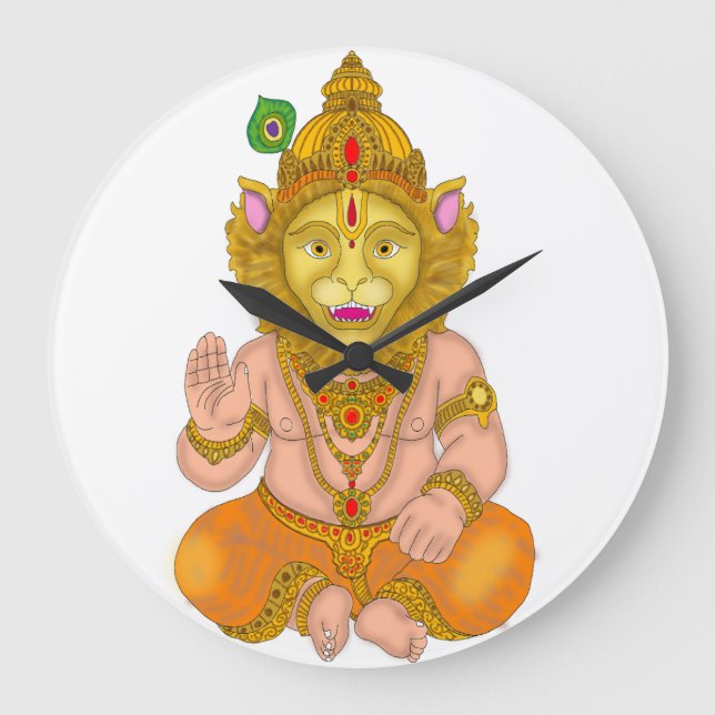 Lord Narsimha Clock (Front)