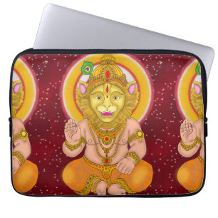 Lord Narsimha Laptop Cover