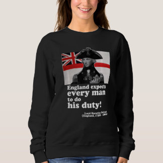 Lord Nelson Has Say It Do The Right Thing Slogan Sweatshirt