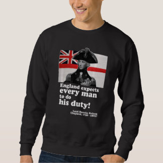 Lord Nelson Has Say It Do The Right Thing Slogan Sweatshirt