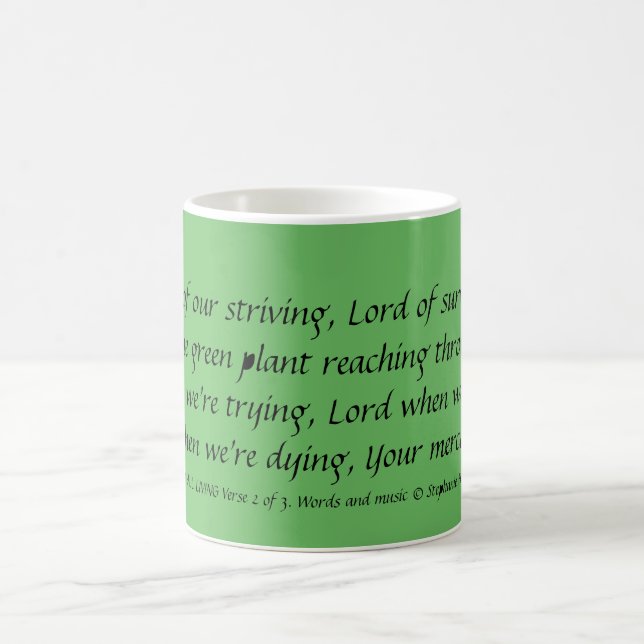 LORD OF ALL LIVING Verse2 Mug Stephanie Hutchinson (Center)