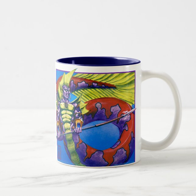 Lord of Atlantis Two-Tone Coffee Mug (Right)