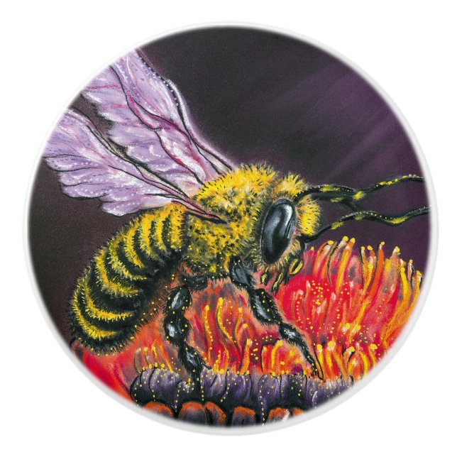 Lord of Honey Ceramic Knob (Front)