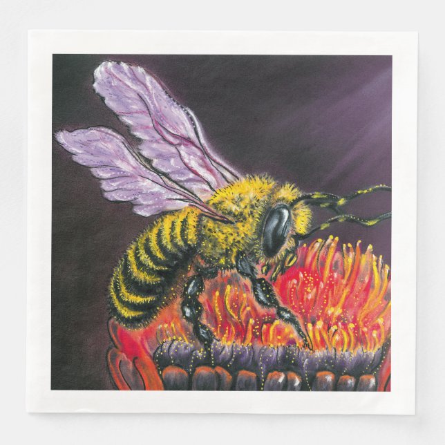 Lord of Honey Napkin (Front)