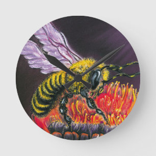 Lord of Honey Round Clock