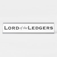 Lord of Ledgers Funny Mens CFO Accountant