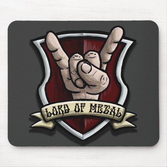 Lord of Metal Mousepad (Front)