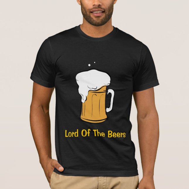 Lord Of The Beers T-Shirt (Front)