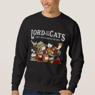 Lord Of The Cats The Furrlowship Of The Ring Funny Sweatshirt