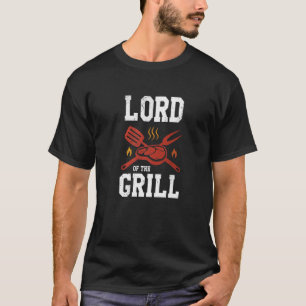 Lord Of The Grill Barbecue Saying Dad Grandpa 1 T-Shirt