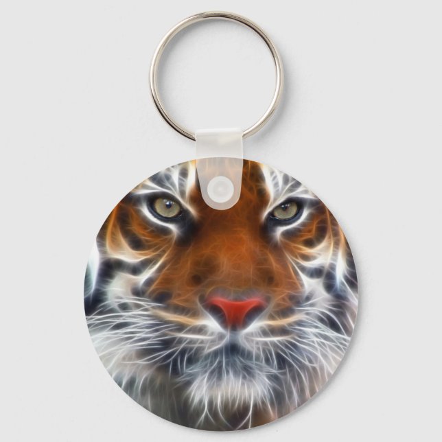 Lord of the Indian Jungles, The Royal Bengal Tiger Key Ring (Front)