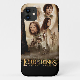 Lord of the Rings: The Two Towers Movie Poster iPhone 11 Case