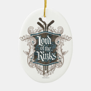 Lord Of The Rinks (Hockey) Ceramic Tree Decoration