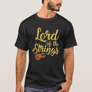 Lord Of The Strings Double Bass Music Orchestra T-Shirt