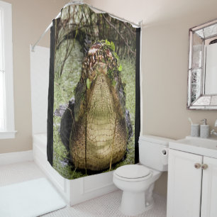 Lord of the Swamp Shower Curtain