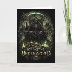 Lord of the Underworld Holiday Card