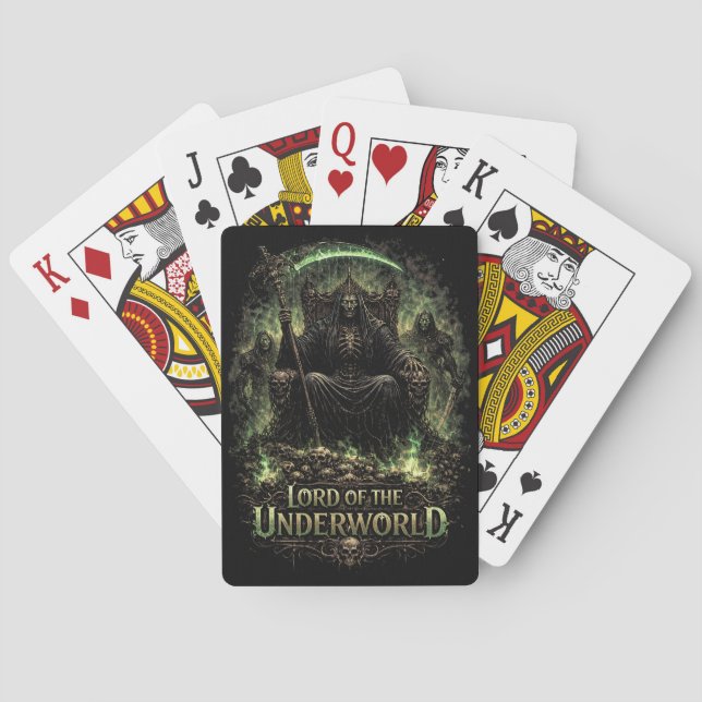 Lord of the Underworld Playing Cards (Back)