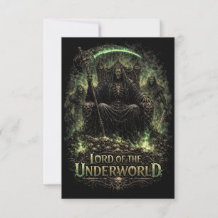 Lord of the Underworld Thank You Card
