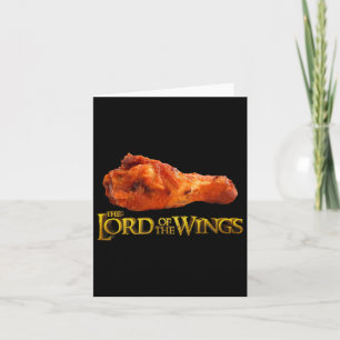 Lord Of The Wings - Funny Bbq And Chef Gift  Card