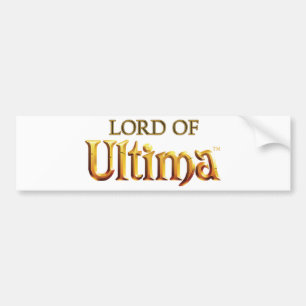 Lord of Ultima Logo Bumper Sticker