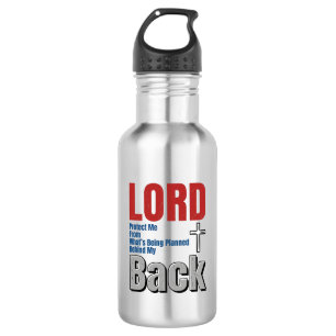 Lord Protect Me Christian Faith Shirt Design_1 532 Ml Water Bottle