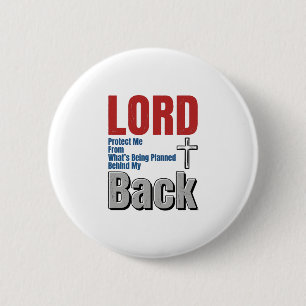 Lord Protect Me Christian Faith Shirt Design_1 6 Cm Round Badge