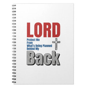 Lord Protect Me Christian Faith Shirt Design_1 Notebook