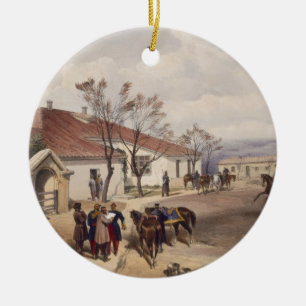 Lord Raglan's Head Quarters at Khutur Karagatch, p Ceramic Tree Decoration