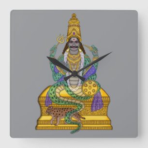 Lord Rahu Wall Clock