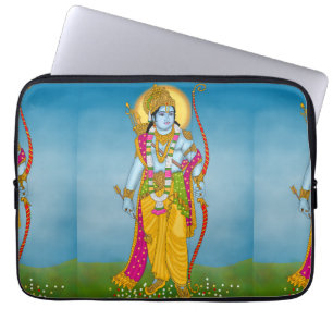 Lord Ram Laptop Case – Divine Protection Design