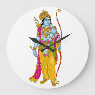 Lord Ram Wall Clock