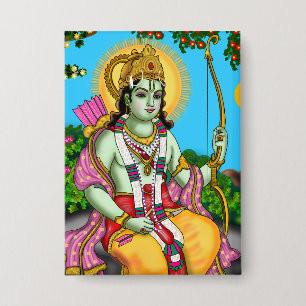 Lord Rama Button