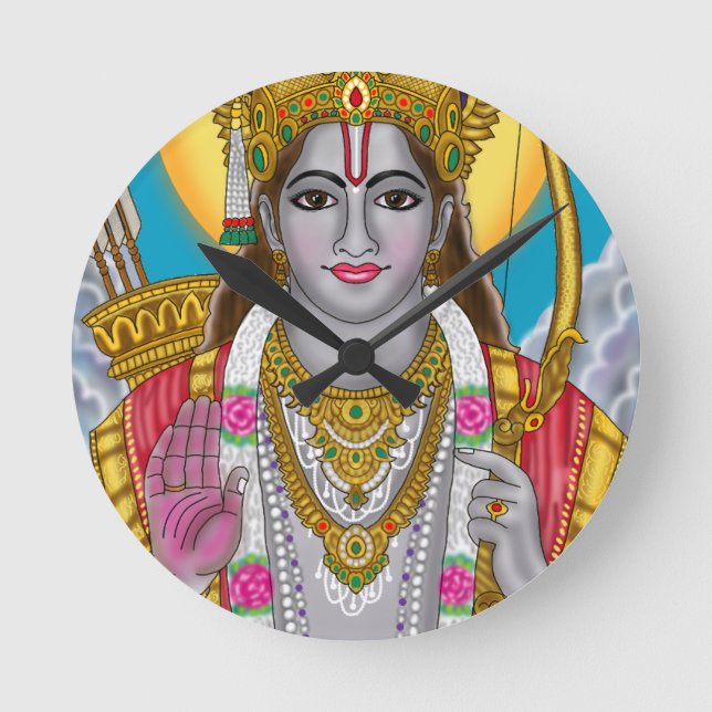 Lord Rama Clock (Front)