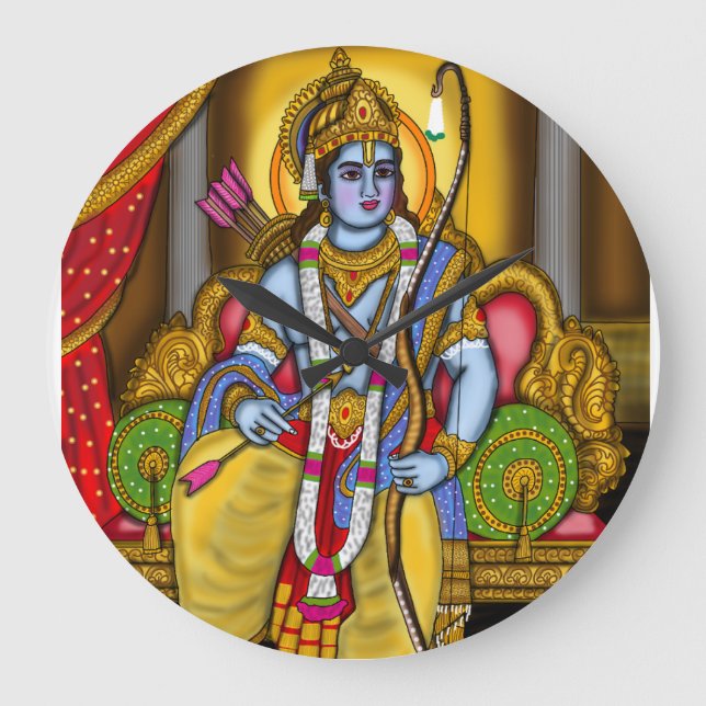 Lord Rama Clock (Front)