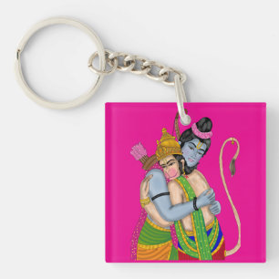 Lord Rama & Hanuman Keychain