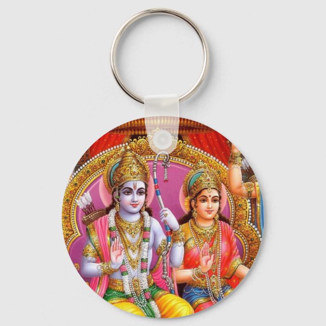 Lord Rama Key Ring (Front)