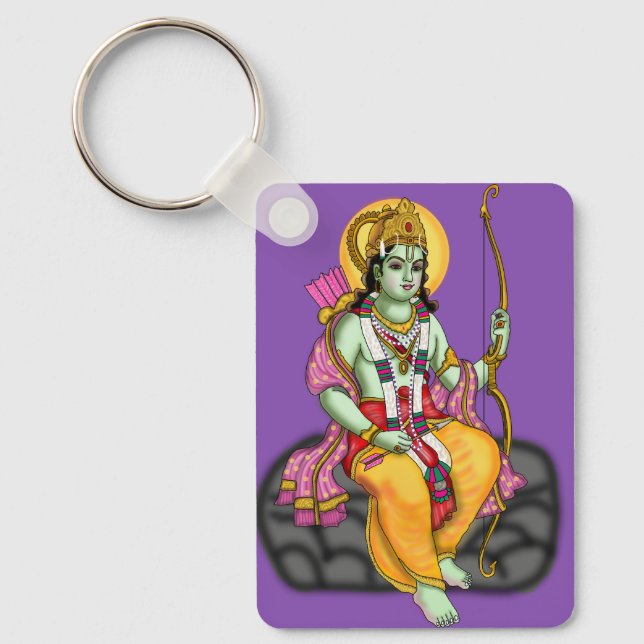 Lord Rama Keychain (Front)