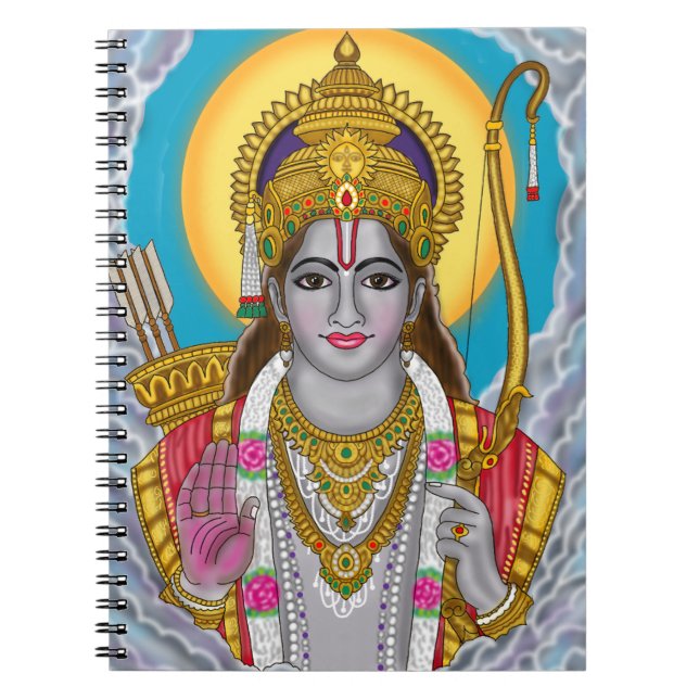 Lord Rama Notebook (Front)