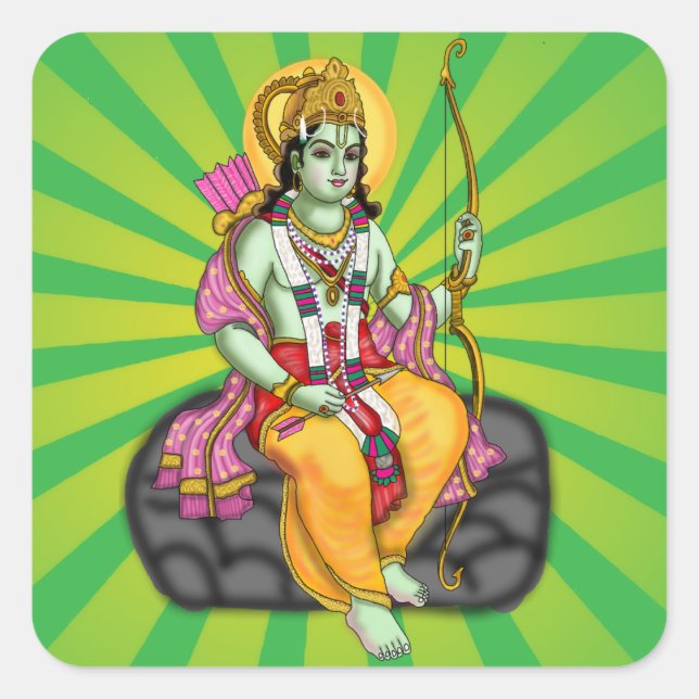 Lord Rama Sticker (Front)