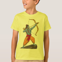 Lord Rama T-Shirt – Shri Ram Hindu Devotional Art 