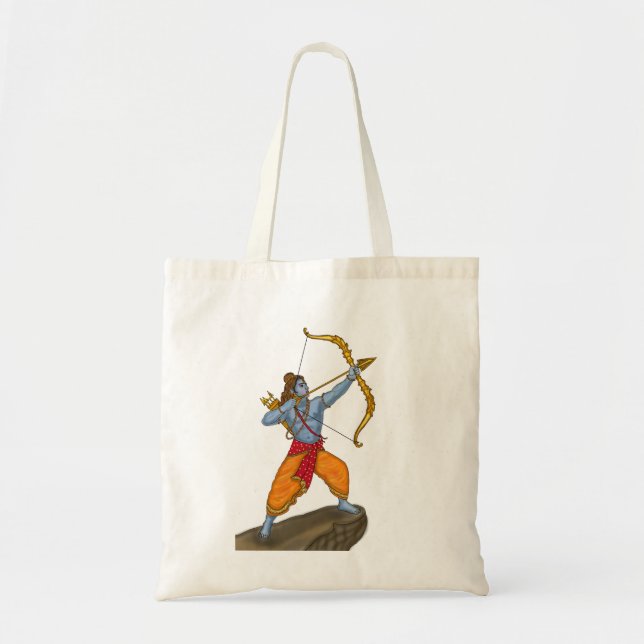 Lord Rama Tote Bag (Front)
