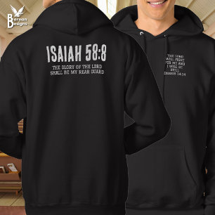 LORD SHALL BE MY REAR GUARD Christian Bible Verse Hoodie