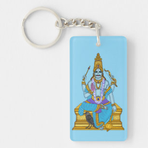 Lord Shani Dev Keychain