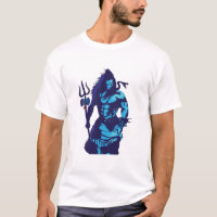 Lord Shiva Art Angry Trishul Mahadev Hindu god