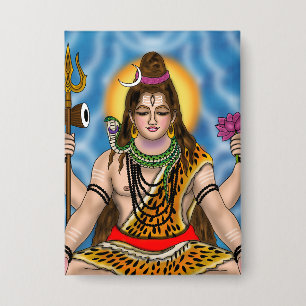 Lord Shiva Button