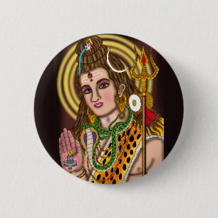 Lord Shiva Button