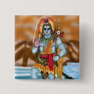 Lord Shiva Button